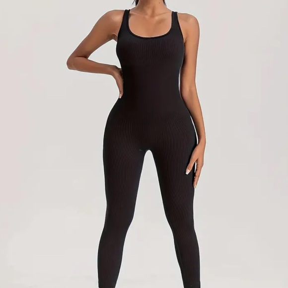 Callie Lives Compression Shapewear Neutral Jumpsuits BROWN Ivory Nude Large XL - Picture 4 of 14